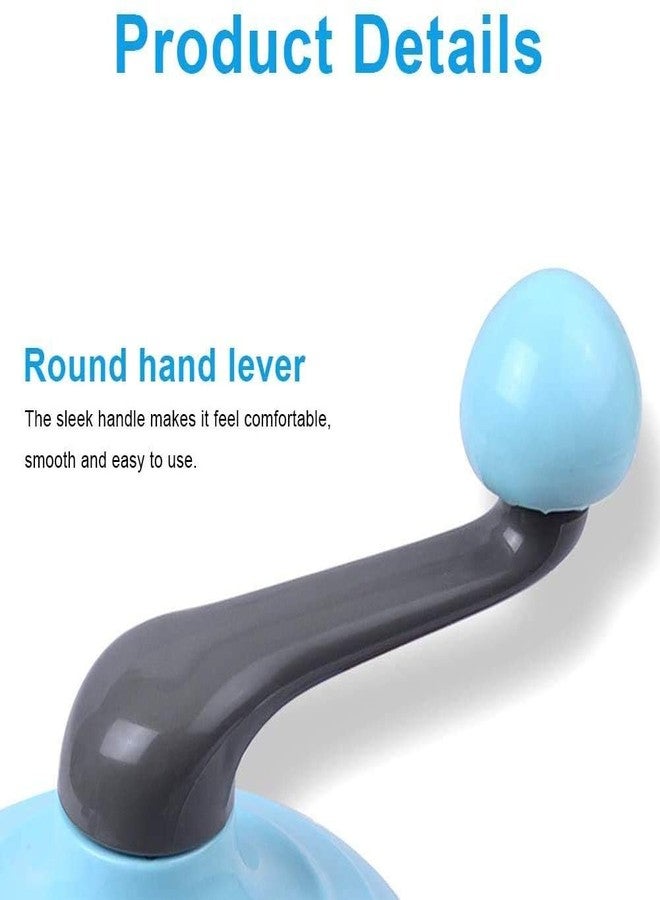 Quality Home Egg Whisk &Separators Plastic Hand Crank Push Whisk Blender for Home - Versatile Tool for Egg Beater, Milk Frother, Hand Push Mixer Stirrer - Kitchen Utensil for Blending, Whisking, Beating - Image 5